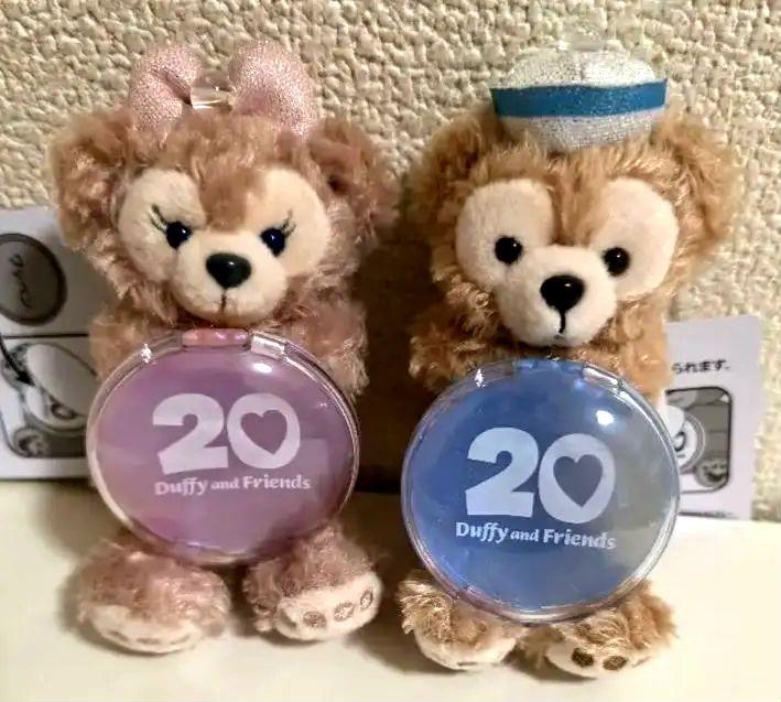 カラフルハピネス20周年 ダッフィー＆シェリーメイぬいぐるみ