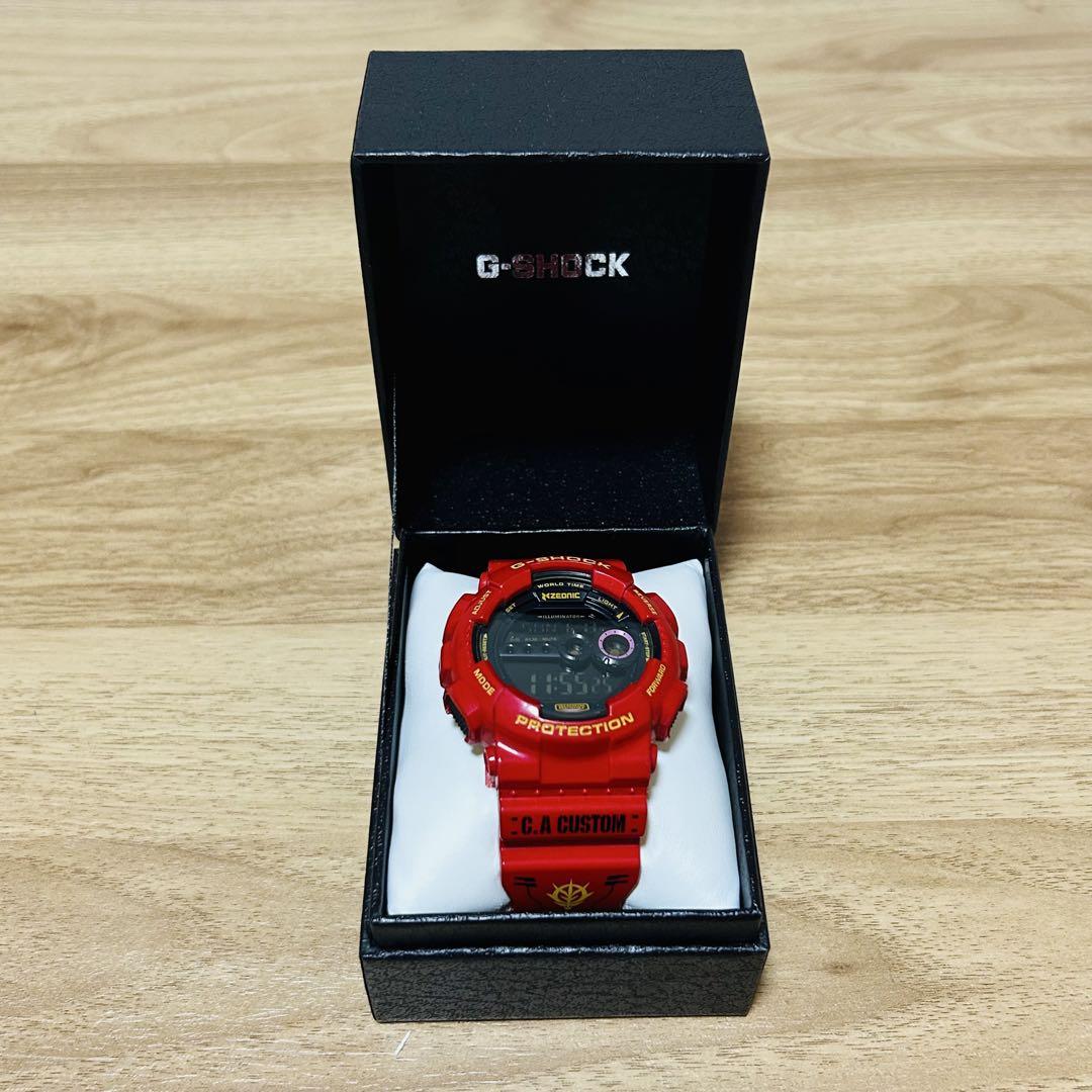 抽選販売】機動戦士ガンダム35周年記念商品 シャア専用 G-SHOCK