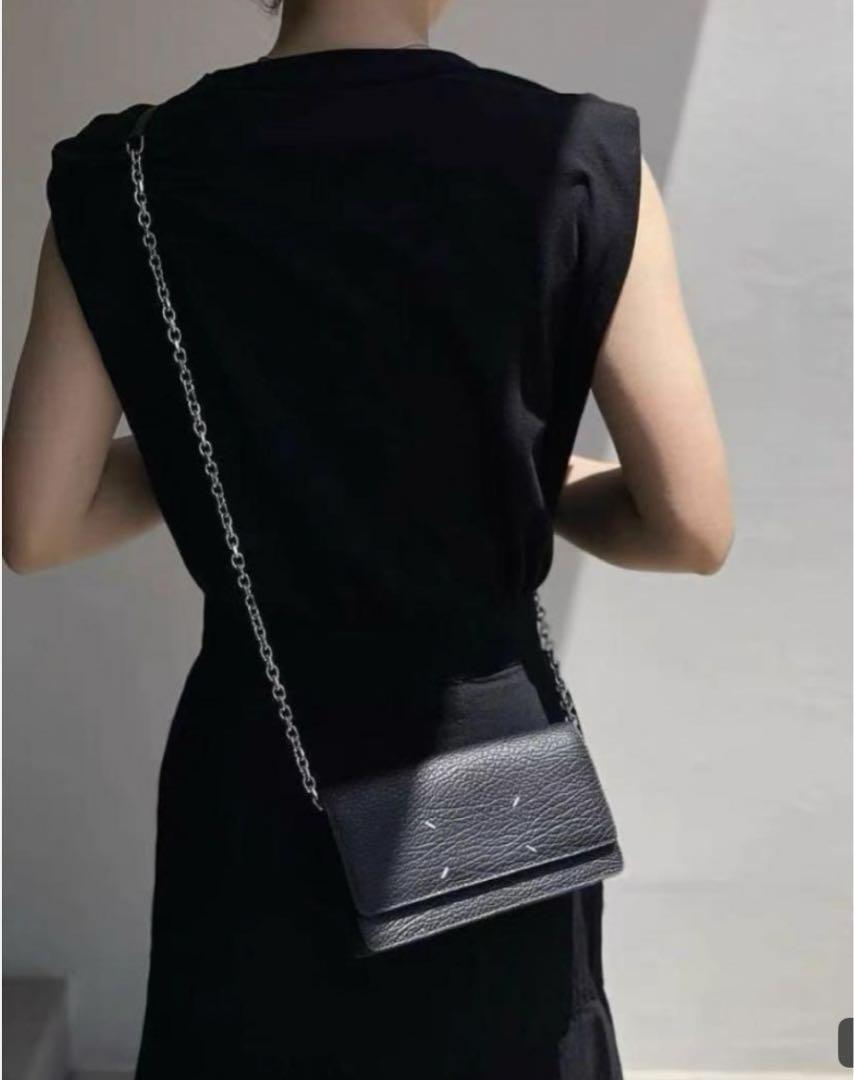 新品正規品 Maison Margiela レザー チェーン ウォレット Maison Margiela / レザー チェーン ウォレット