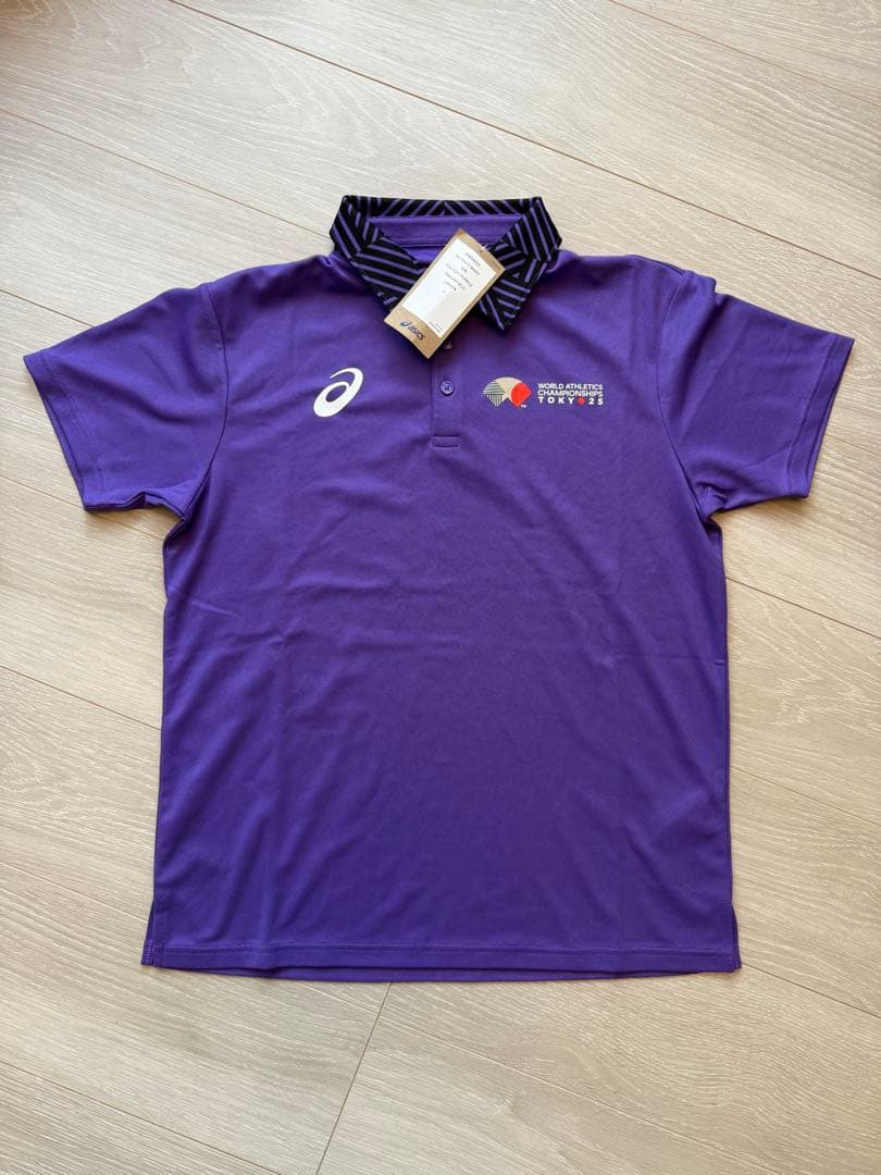 新品未開封　世界陸上2025 ポロシャツ＆パンツの2点セット 東京2025世界陸上、メディカルスタッフ、アシックス製の公式ウェア