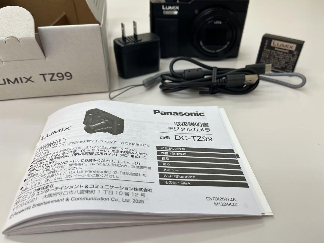 ちゃみ Panasonic LUMIX TZ99 ブラック 本体
