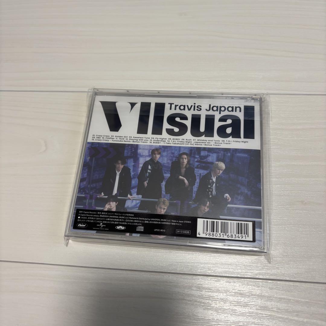 Travis Japan 2nd Album VIIsual ３種　新品、未開封