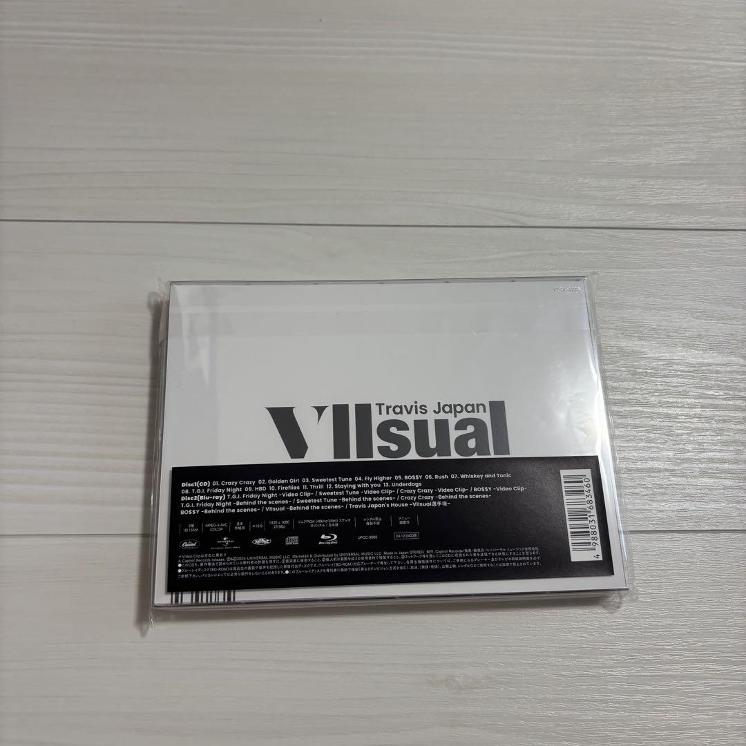 Travis Japan 2nd Album VIIsual ３種　新品、未開封