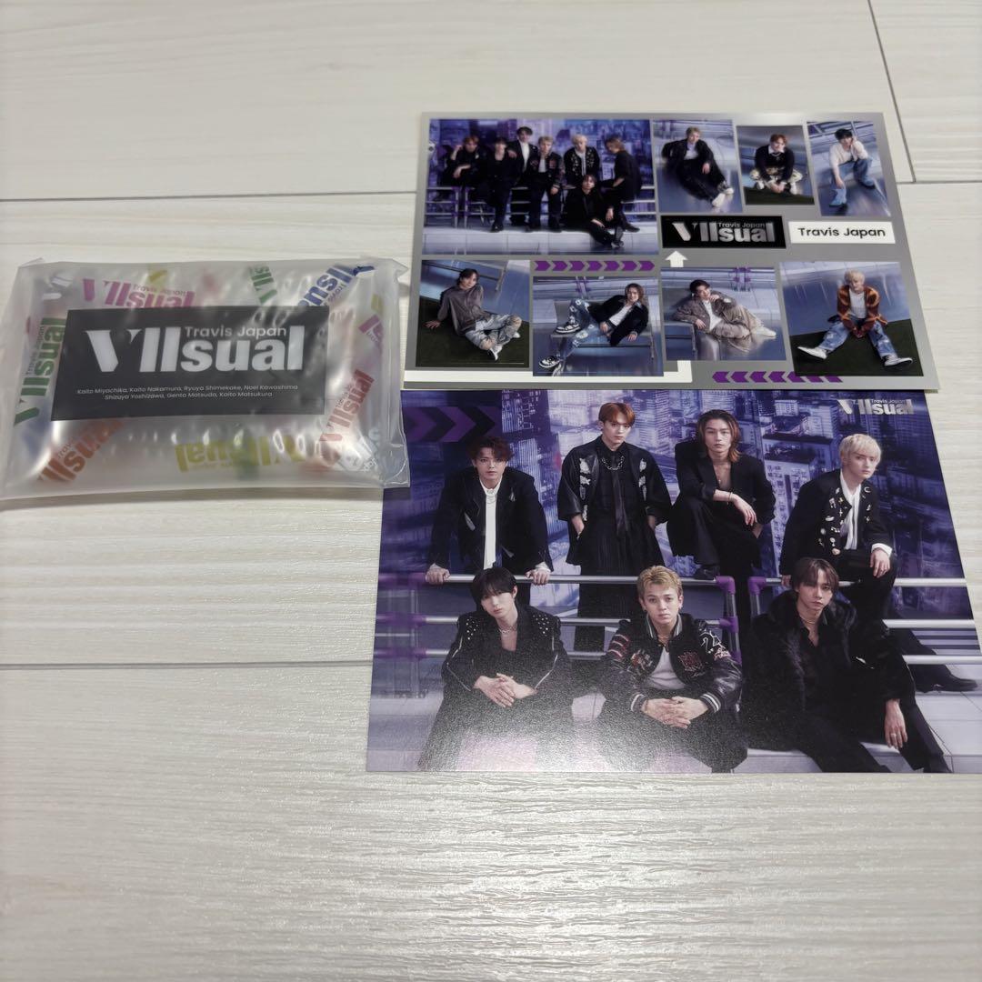 Travis Japan 2nd Album VIIsual ３種　新品、未開封