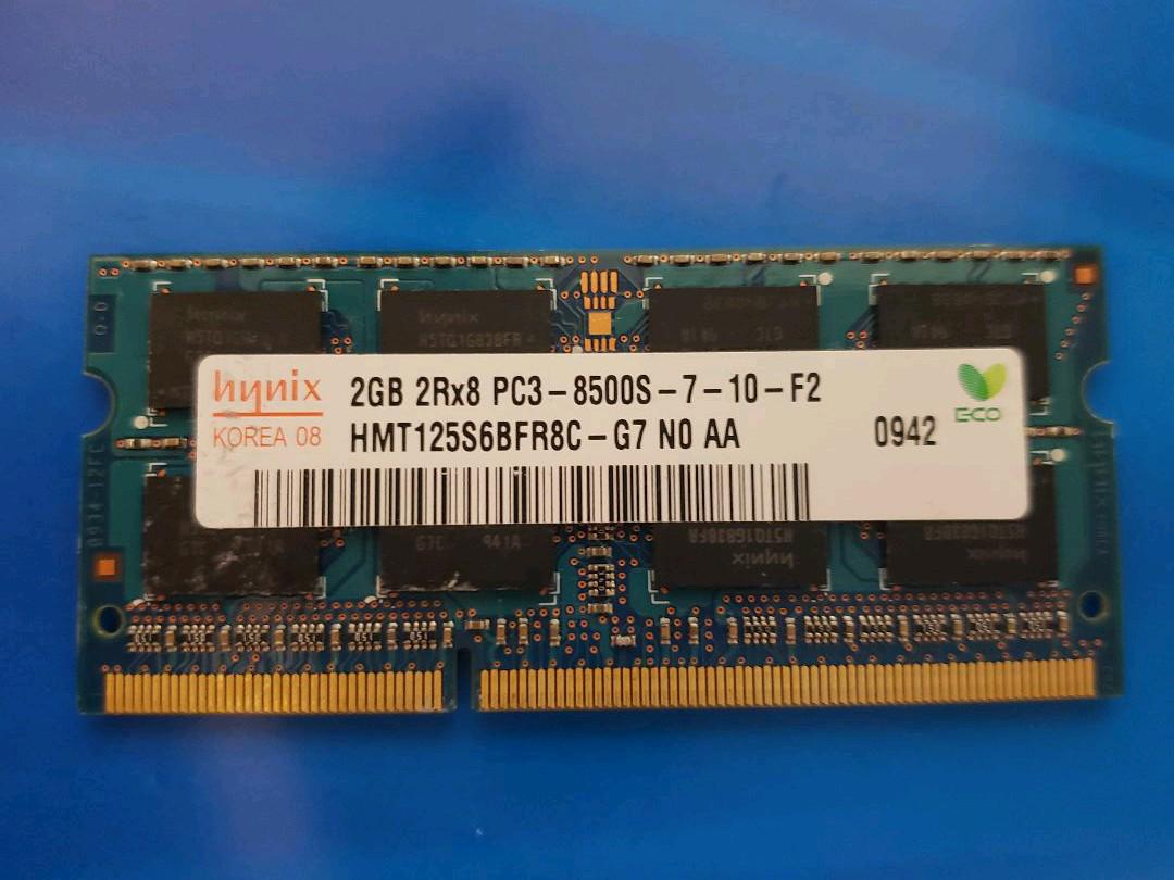 ノートパソコン用メモリDDR3 2GB