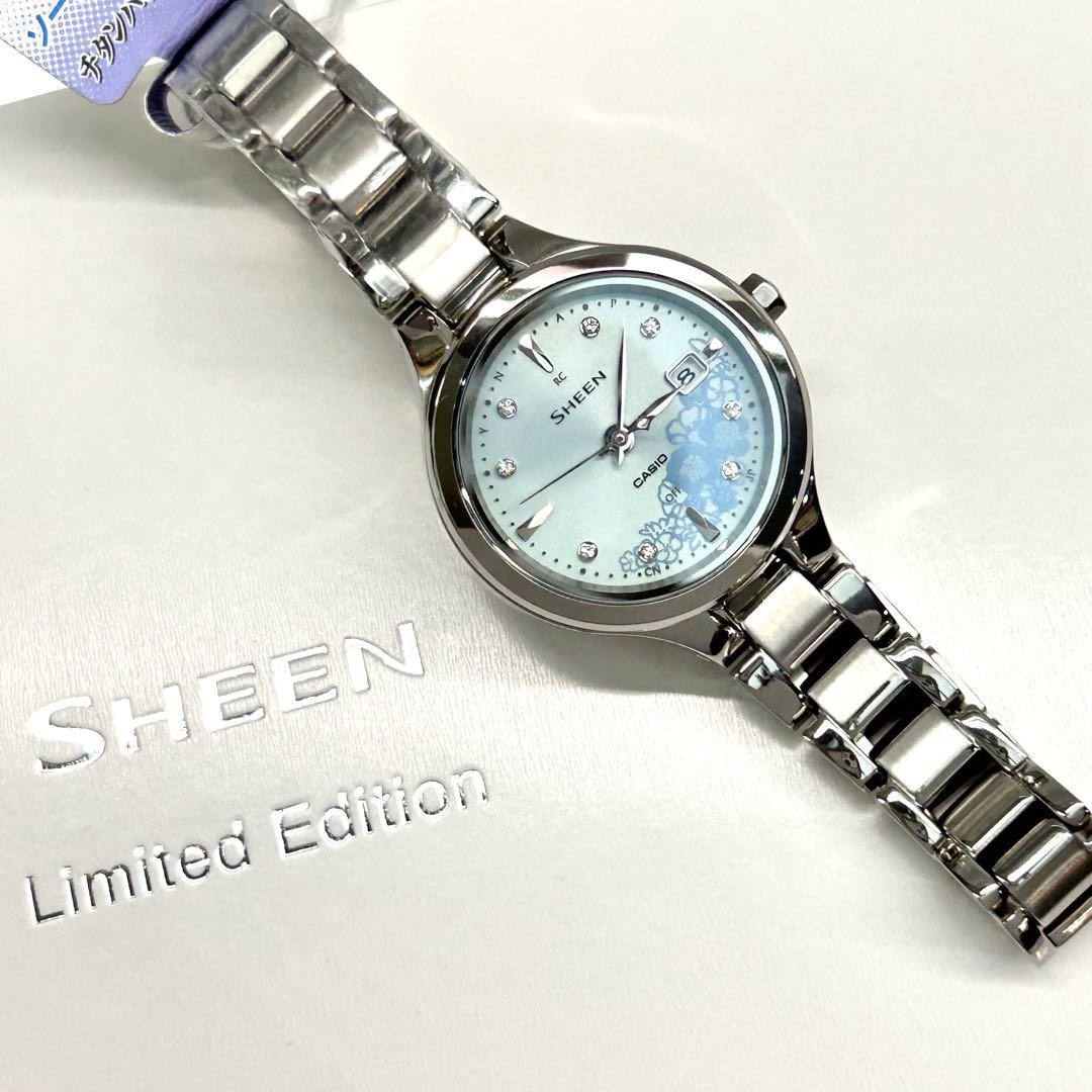 【★大感謝セール】 SHEEN 新品/チタン/希少】CASIO SHW-7000LTD-2AJR メルカリ - 時計