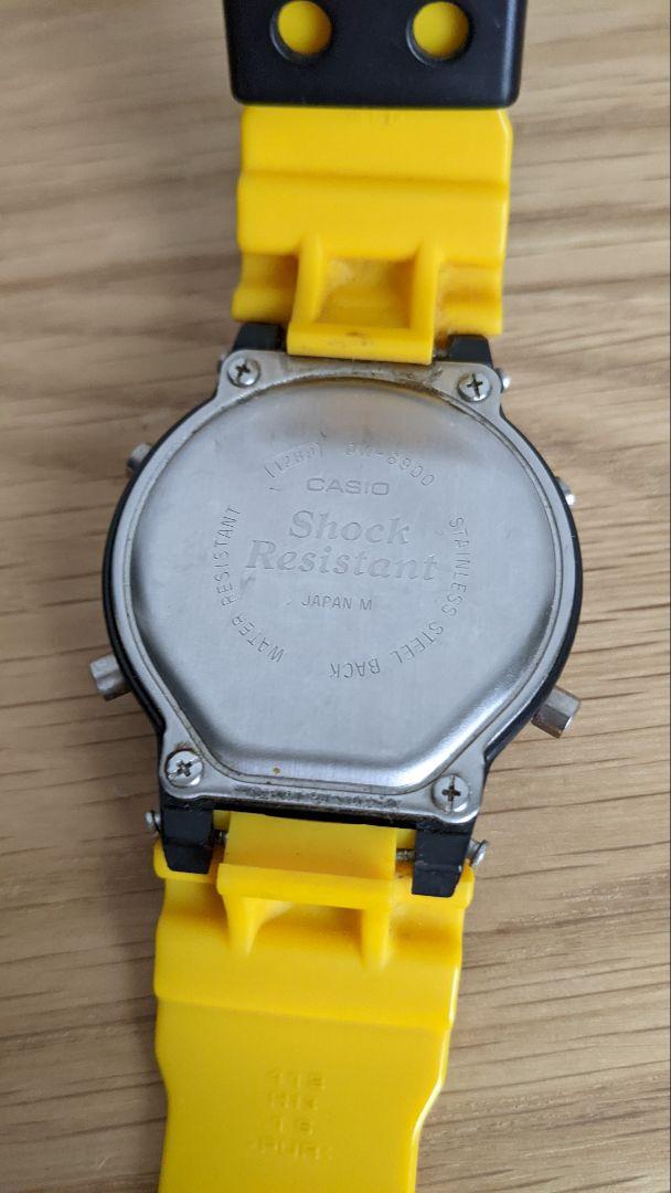 CASIO G-SHOCK DW-6900H-9 スラッシャーモデル 極美品 Yahoo!オークション - CASIO G-SHOCK DW-6900H-9 イエロー