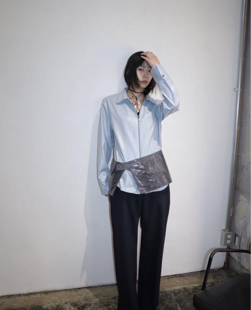 CONSISTER FULL ZIP UP SHIRT ジップシャツ