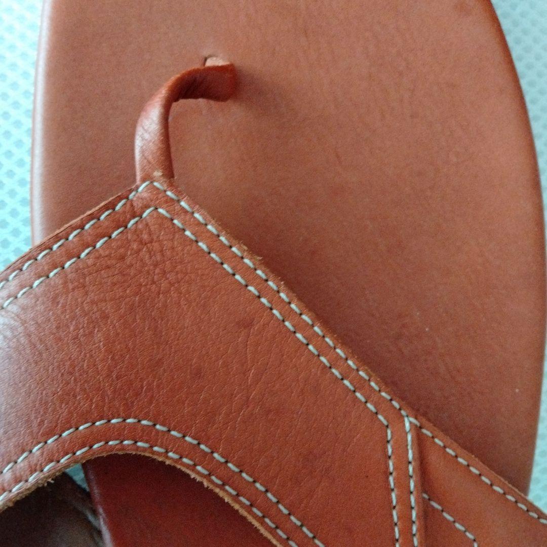 エルメスレザービーチサンダル