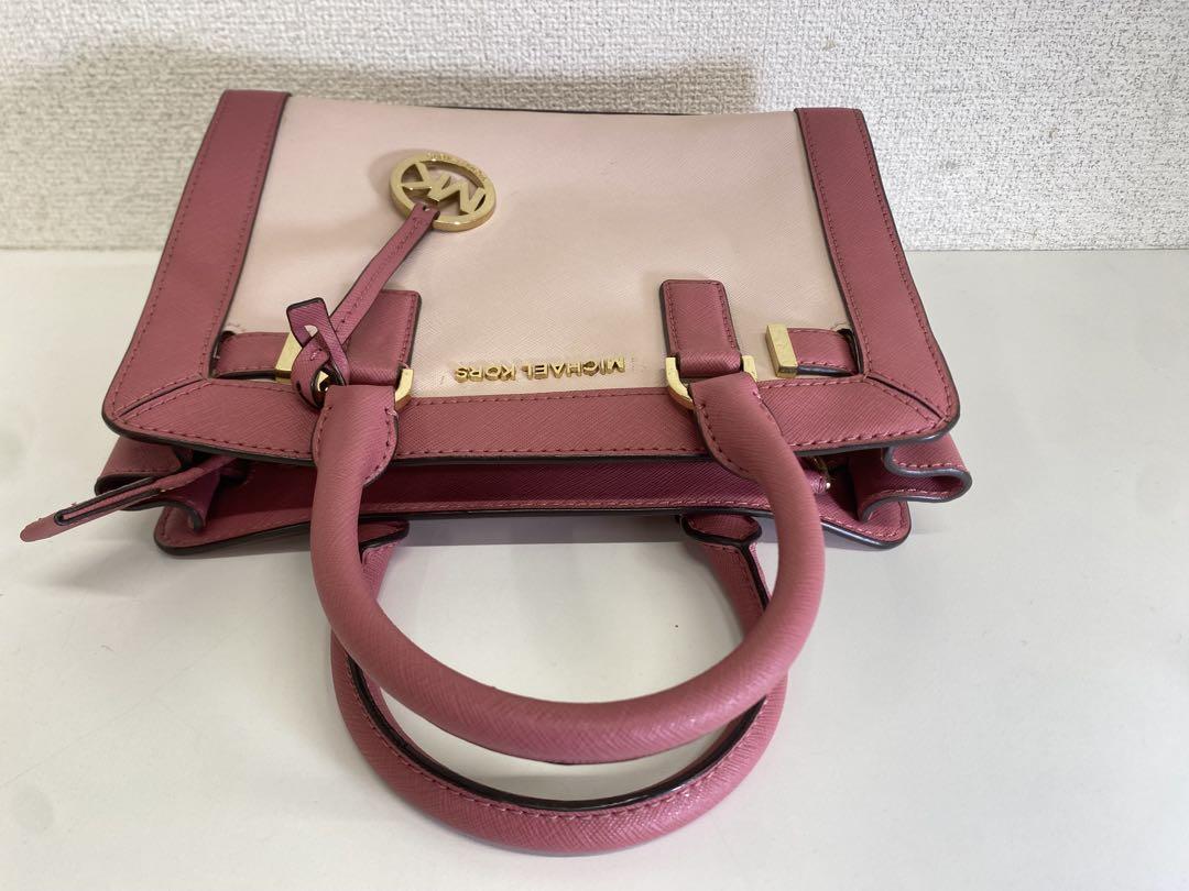 MICHAEL KORS マイケルコース MK ハンドバッグ 2way ピンク