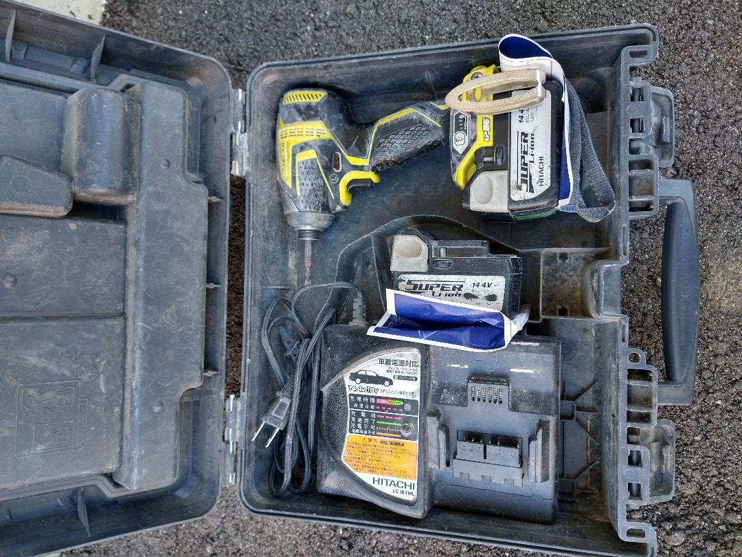 100%新品限定SALE 日立 充電インパクトドライバー 100vインパクトドライバー 合計2台 ジャンク R6SjC-m74704885426 人気SALE安い