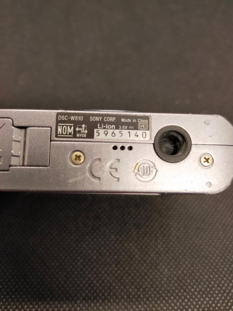 SONY Cyber-shot デジカメ【DSC-W810】