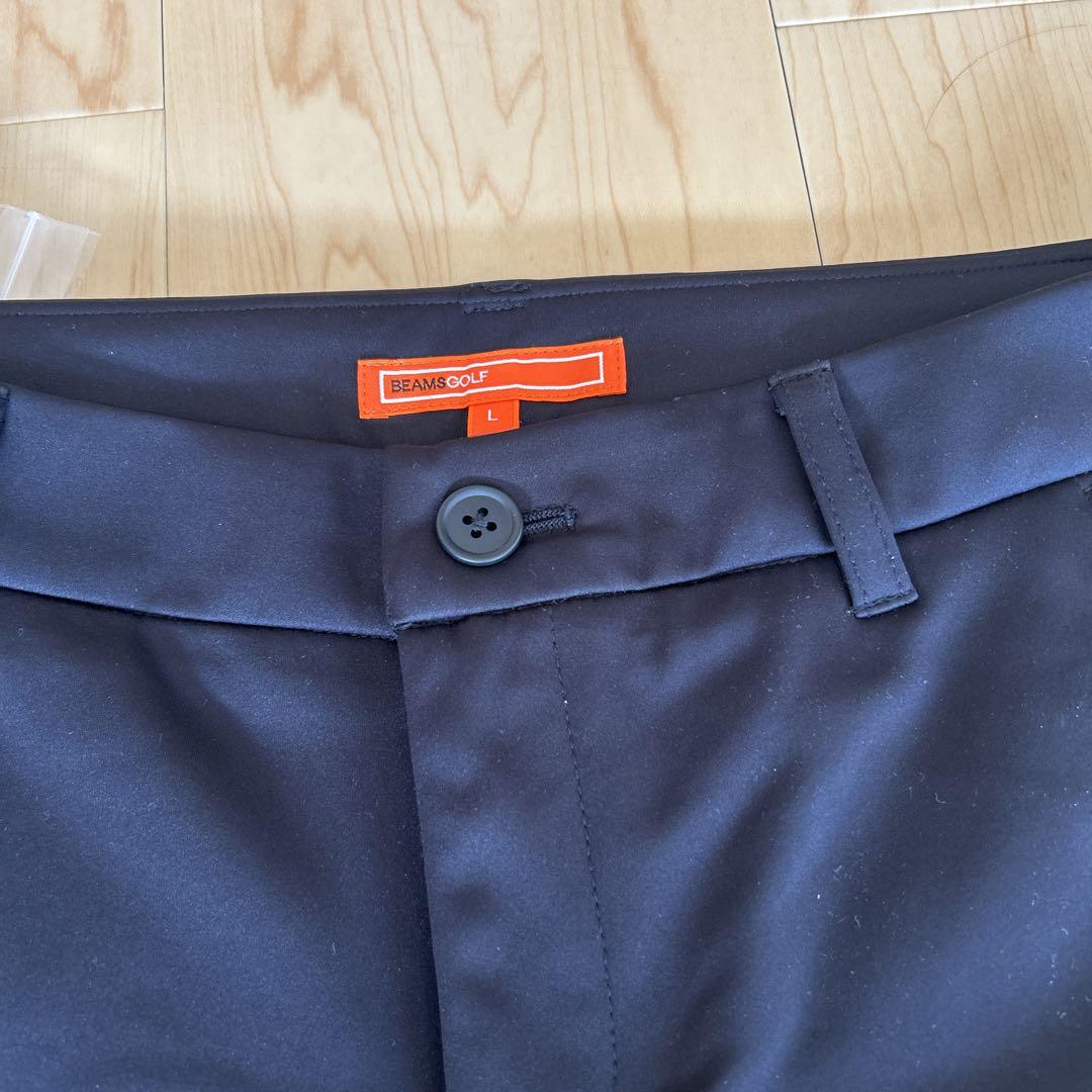 新品】BEAMS GOLF ロゴライン エアシャットパンツ L 新品】BEAMS GOLF ロゴライン エアシャットパンツ L