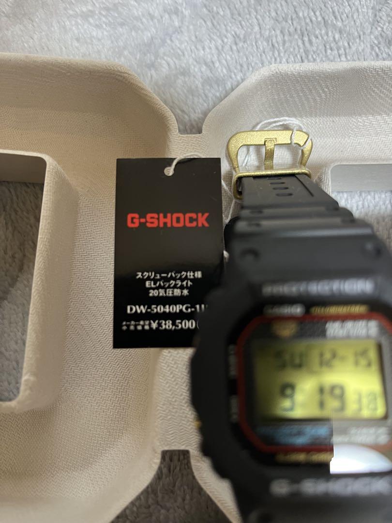 G-SHOCK DW-5040PG-1JR 黒 デジタル腕時計