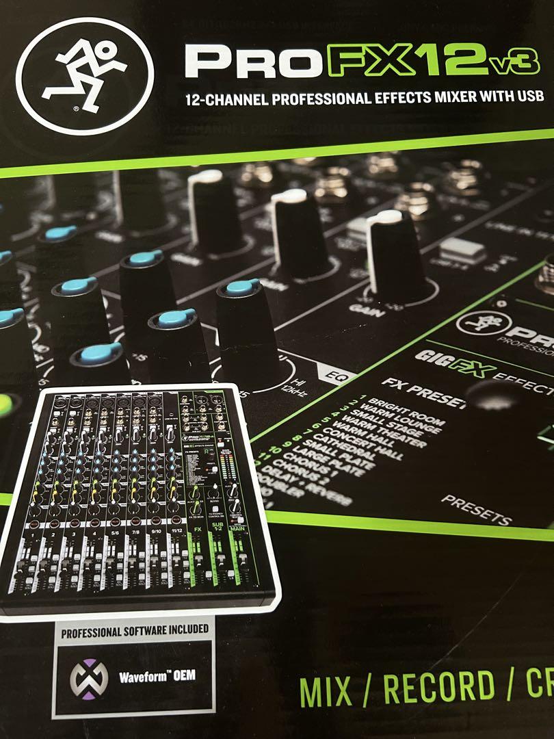 MACKIE PROFX12v3 アナログミキサー