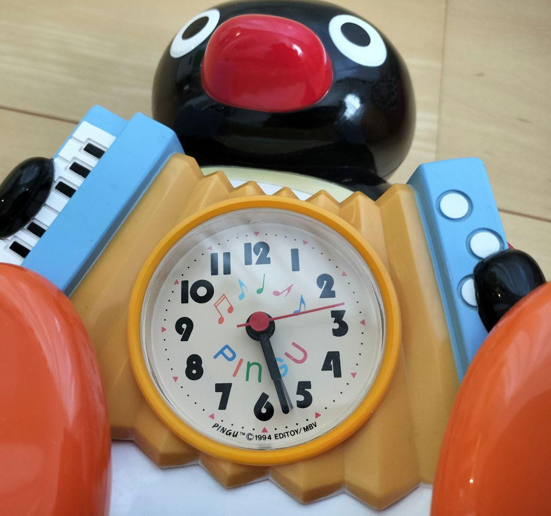 【美品】目覚まし時計　ピングー