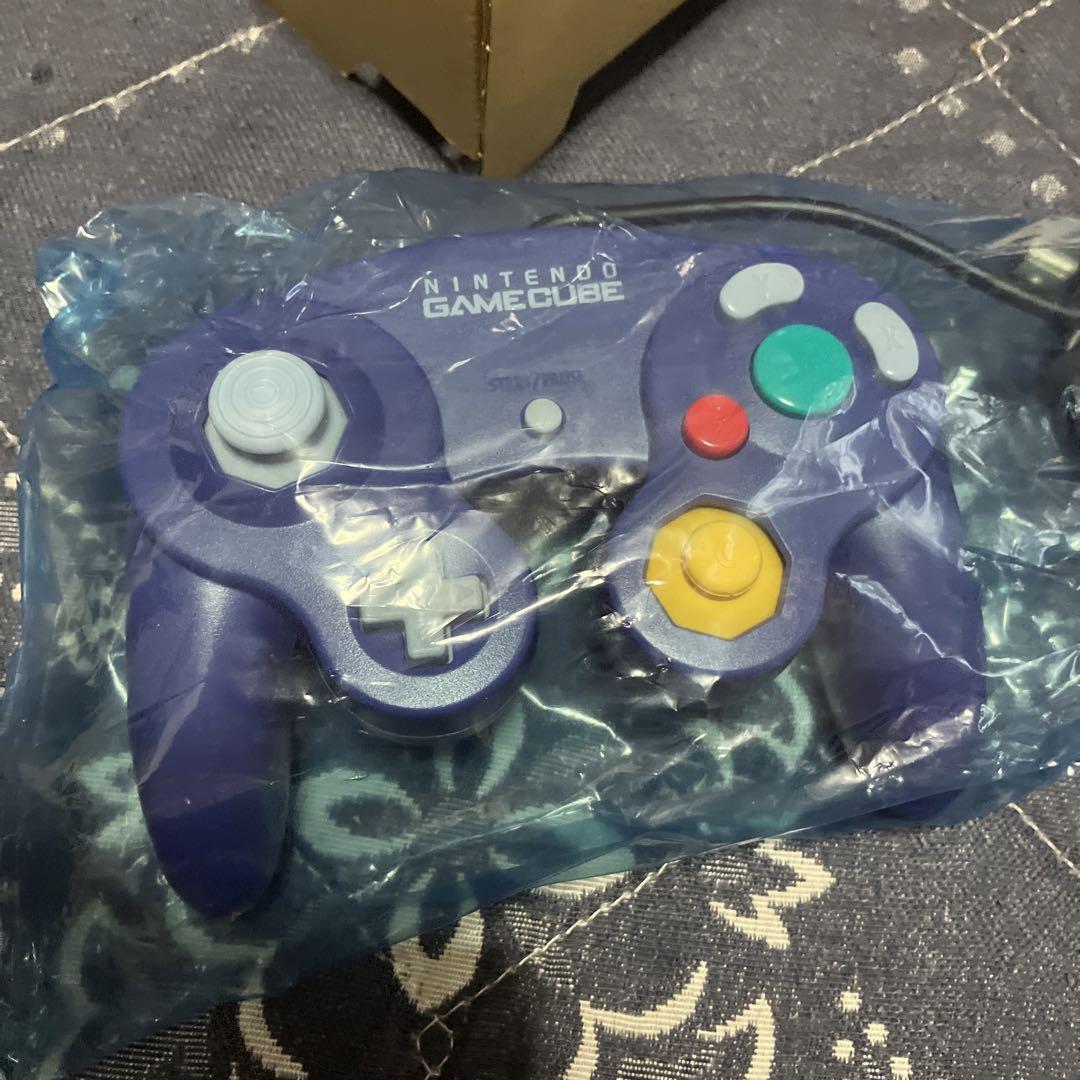 ゲームキューブコントローラー バイオレット