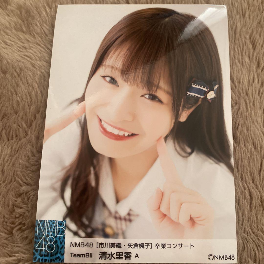 NMB48 清水里香 りかてぃー 市川美織、矢倉楓子卒業コンサート