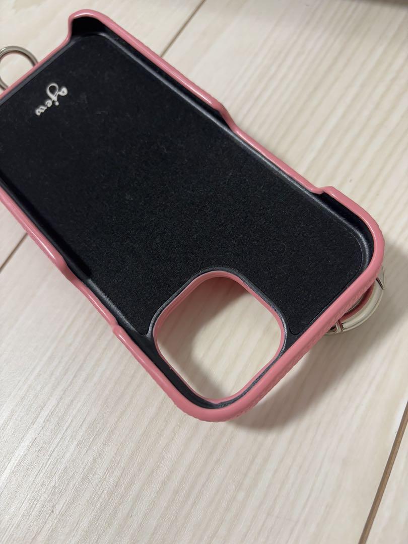 エジューピンクiPhone15ケース