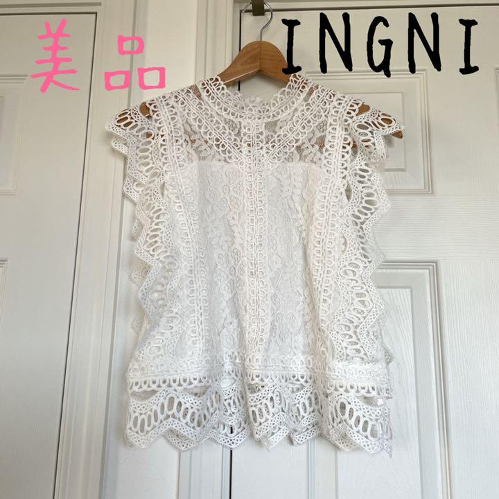 美品* INGNI イング レース トップス M - メルカリ 美品* INGNI イング レース トップス M - メルカリ
