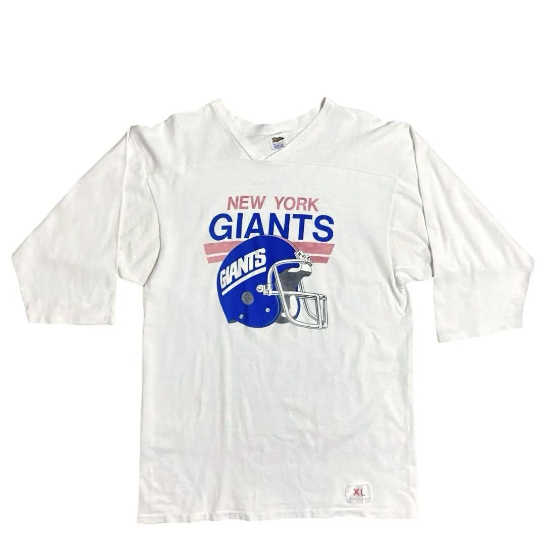 オールド USA製 NEWYORK GIANTS フットボール Tシャツ 80s