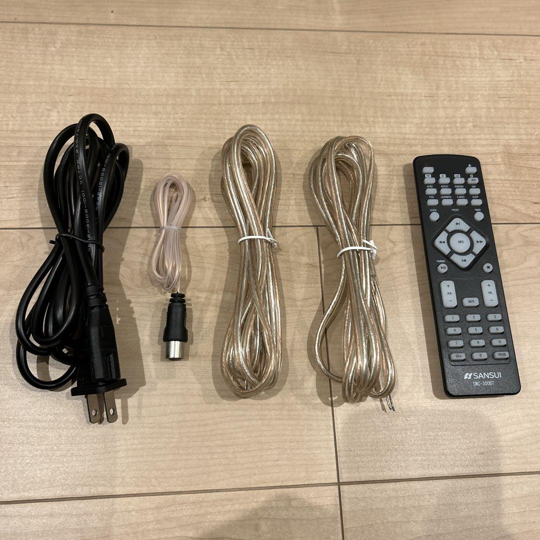 【新品未使用品】SANSUI SMC-300BT CDステレオシステム