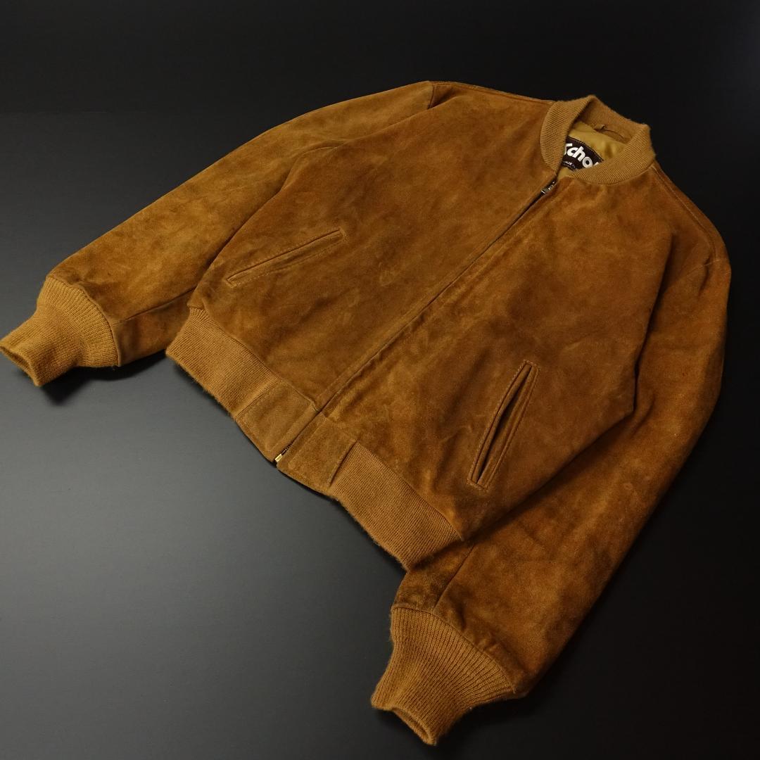 ショット Schott スエードワークジャケット レザージャケット38
