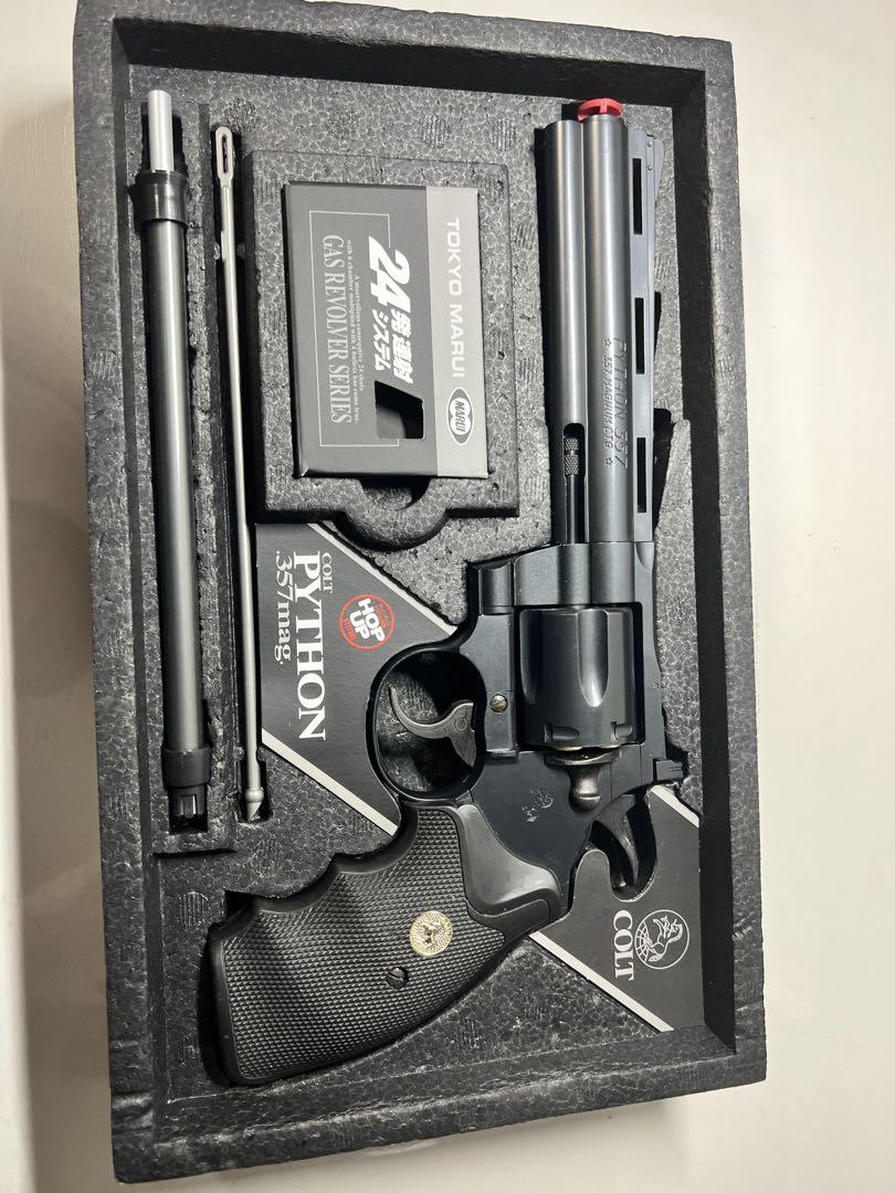 東京マルイ コルトパイソン357mag 6inch ガスリボルバー