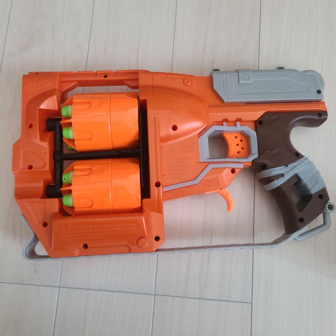Nerf FLIPFURY オレンジ トイガン
