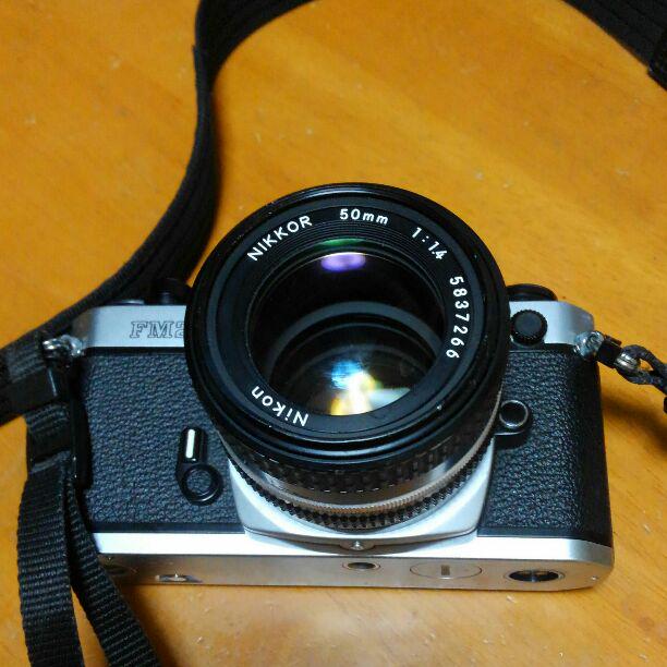 Nikon New FM2 +Nikkor 50/F1.4AI-S レンズ