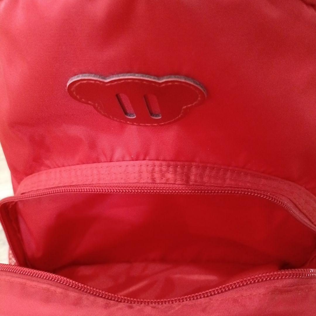 美品☆familiar 赤いリュック　キッズ　ベビー