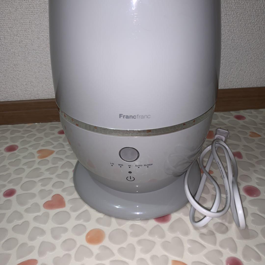 Francfranc 置き型加湿器 グレー Francfranc 置き型加湿器 グレー - 加湿器ブランド 品 通販