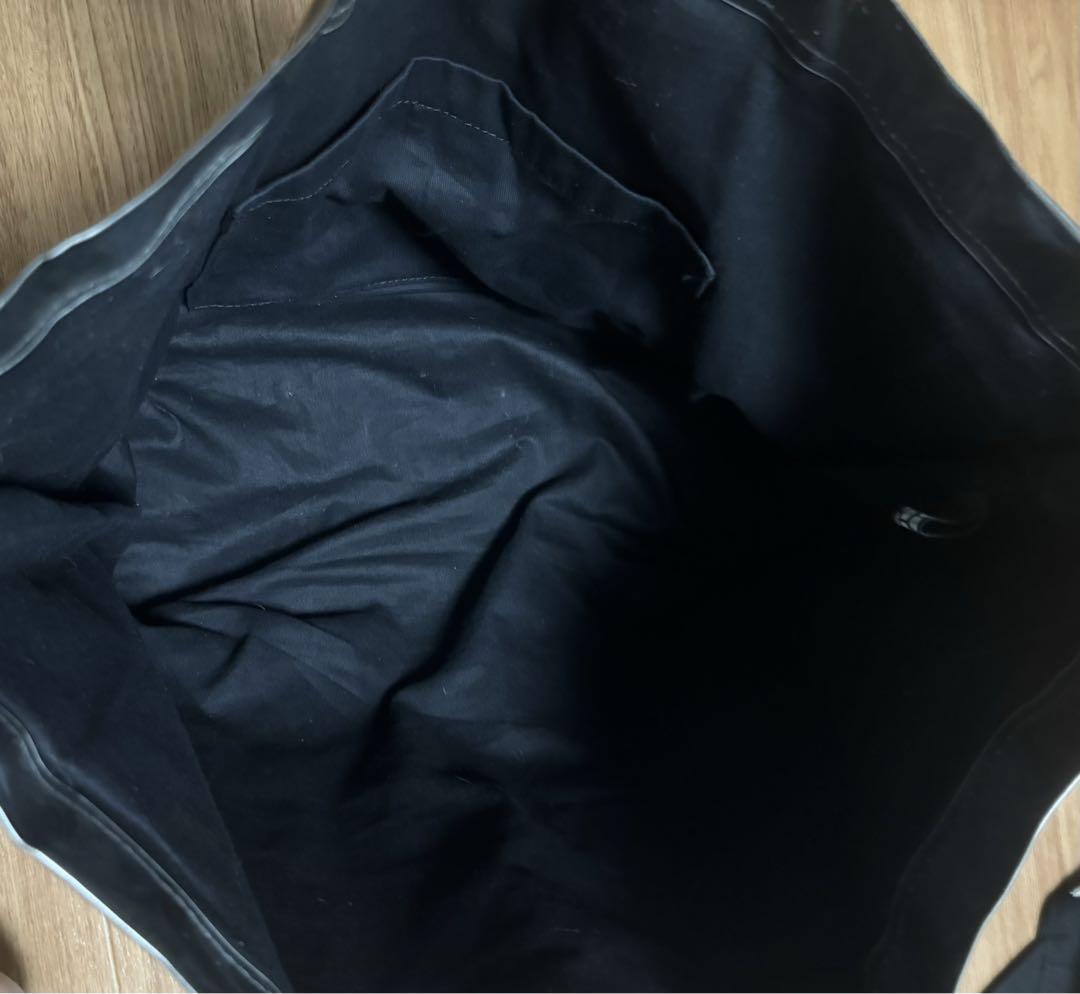COMME des GARÇONS トートバッグ 黒　PVC