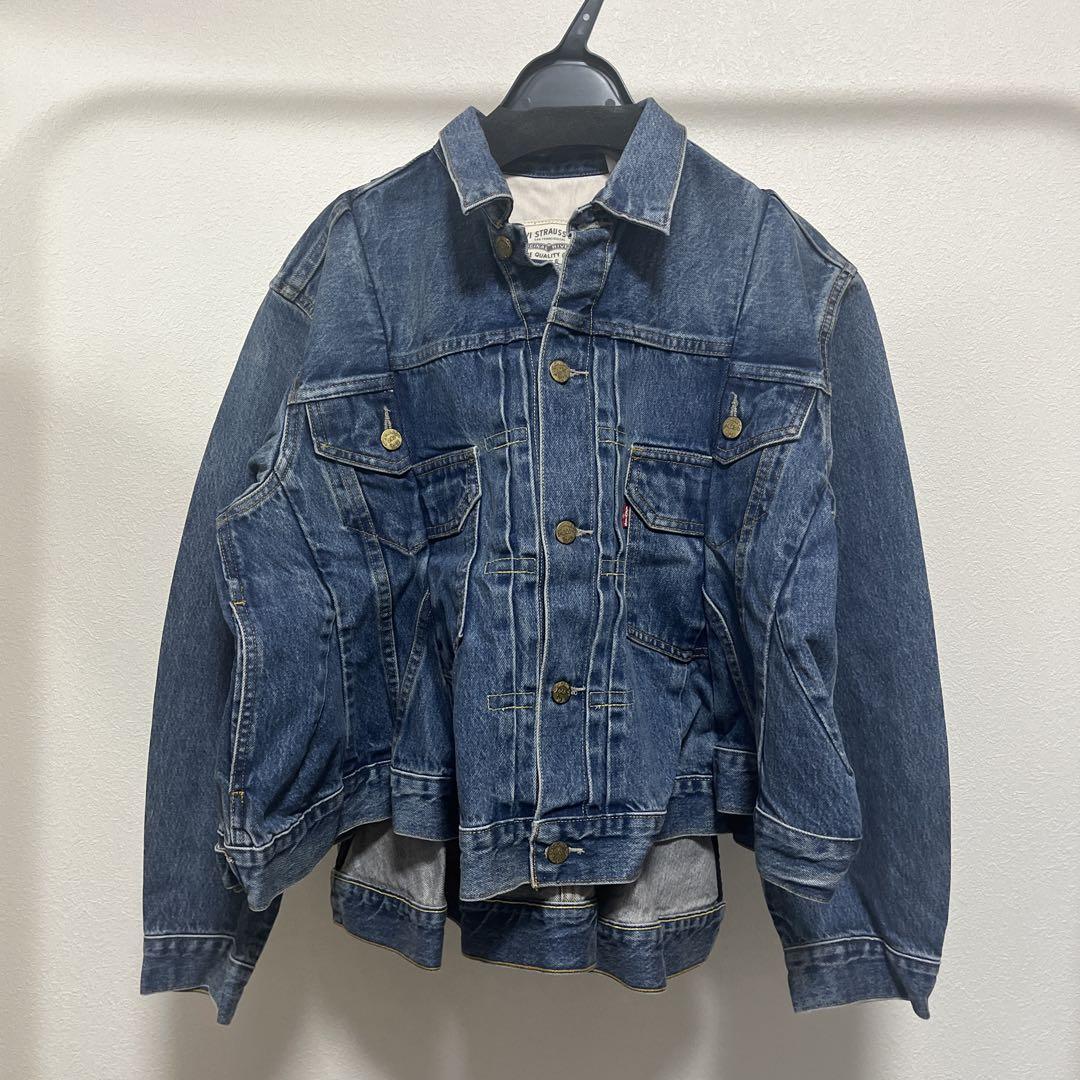 sacai Levi’s women’s denim jacket 3/L