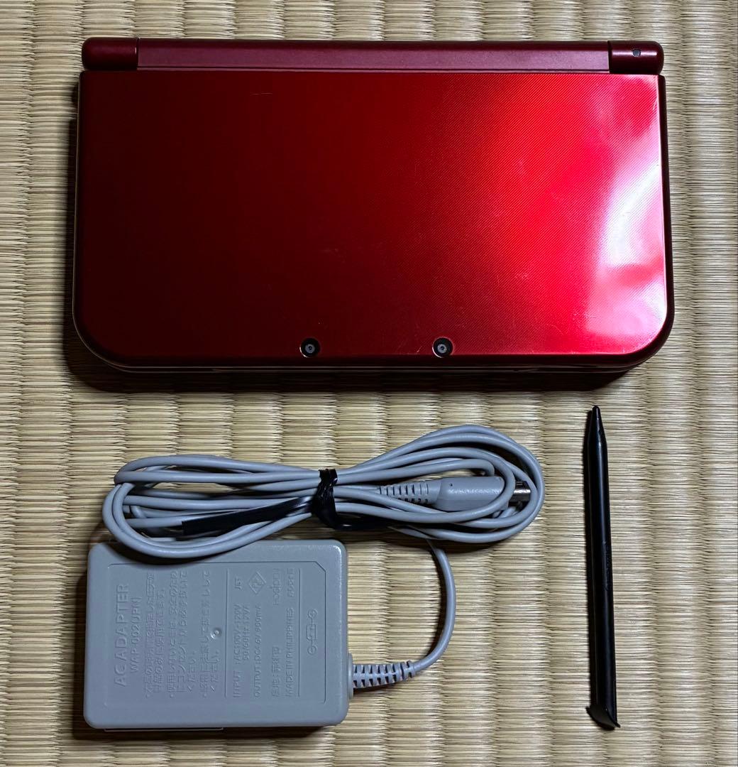newニンテンドー3DSLL メタリックレッド【動作確認済み】