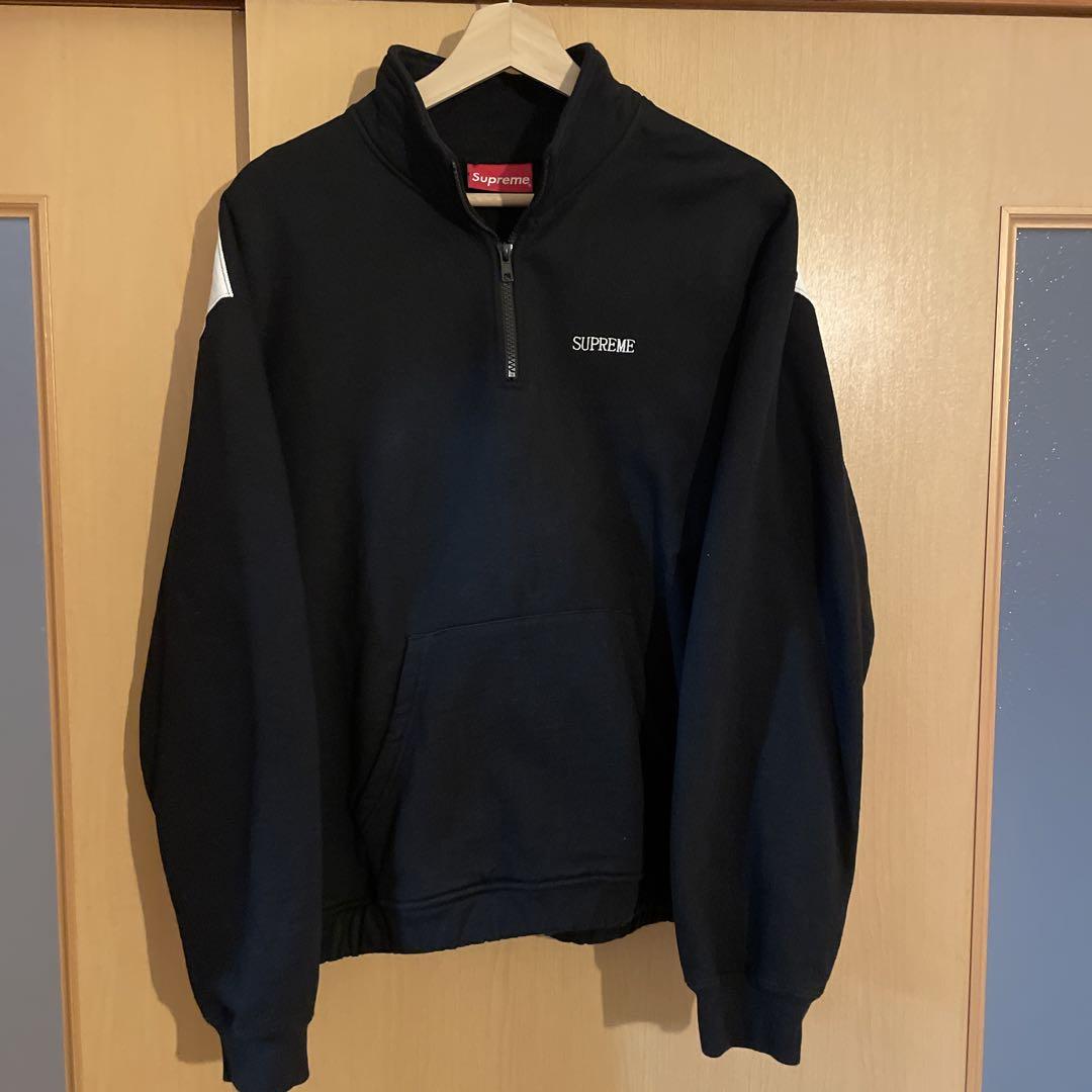 supreme 20SS ハーフジップ スウェット Sサイズ｜ファッション