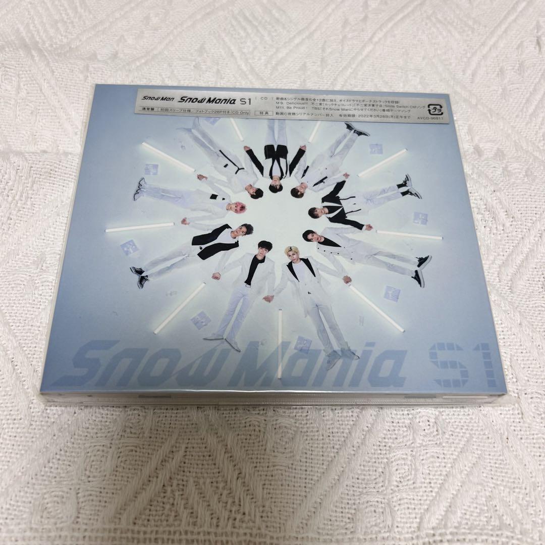 Snow Man CD+BluRay Snow Mania S1 スノマニ