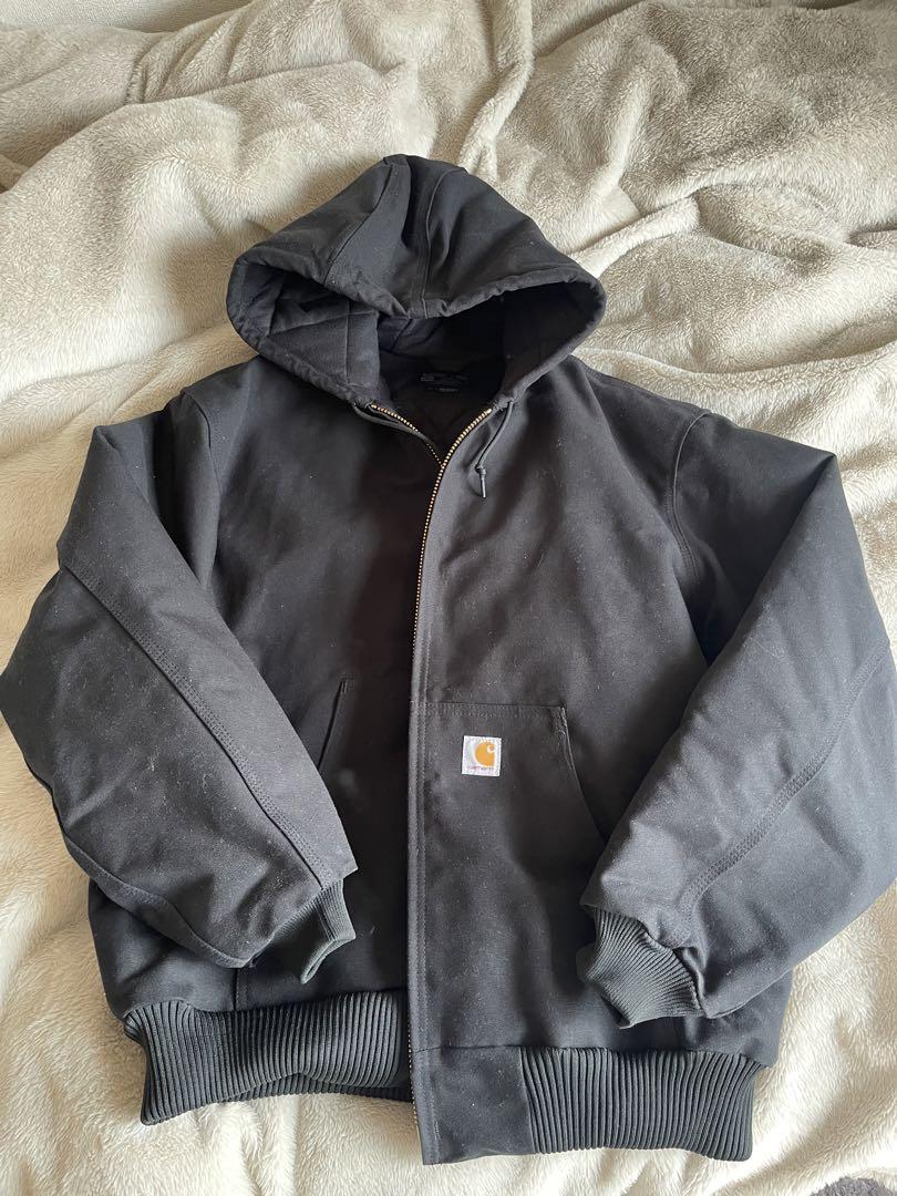 Carhartt ブラック フード付きジャケット ジャケット・アウター