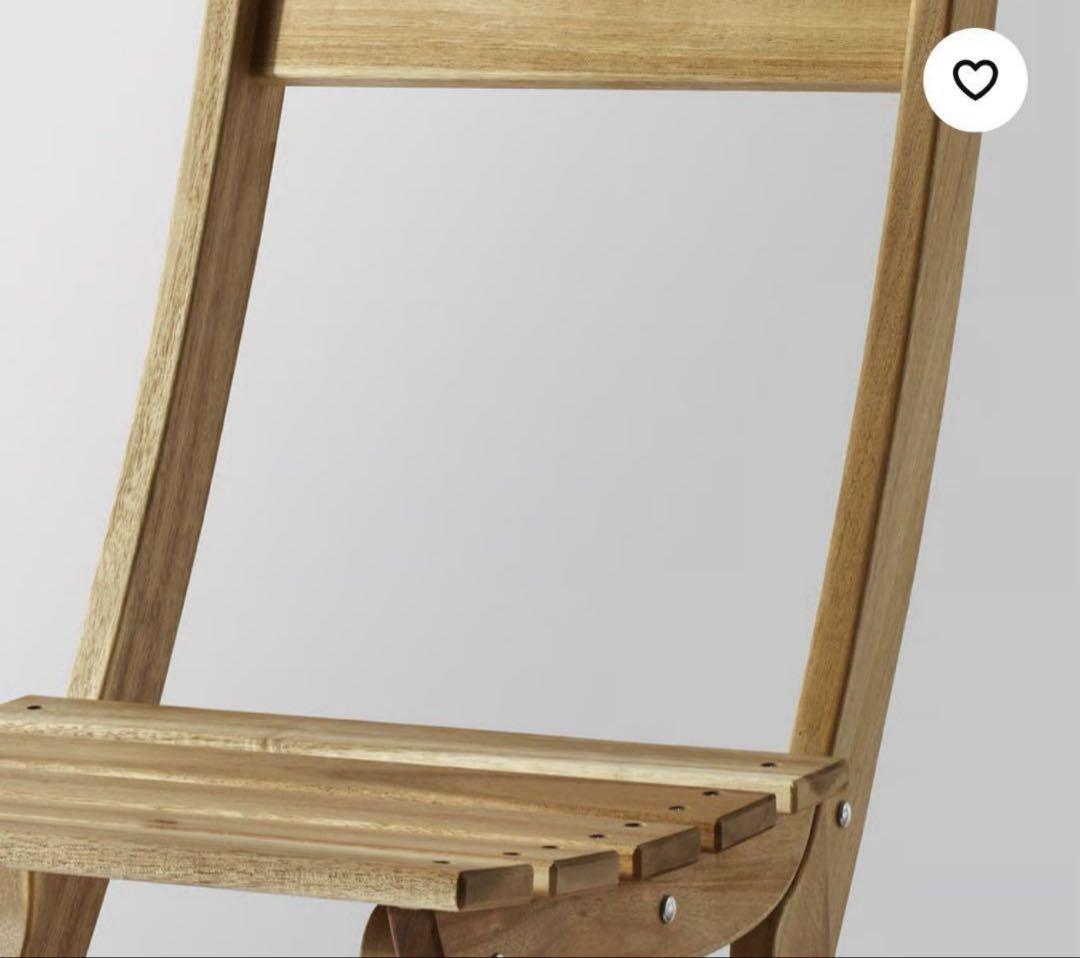 IKEA ASKHOLMEN アスクホルメン ガーデンチェア2脚 - メルカリ