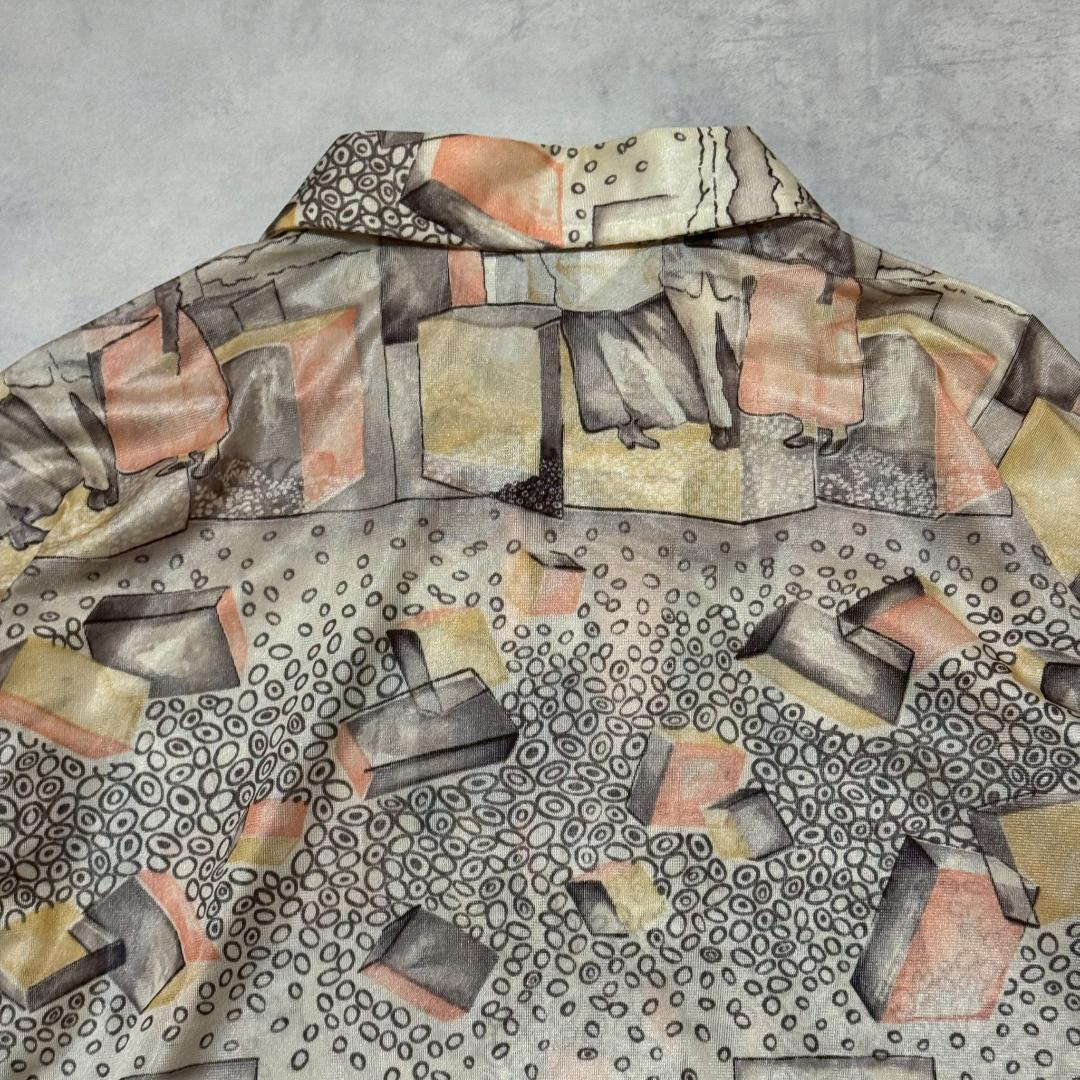 ポリシャツ 古着