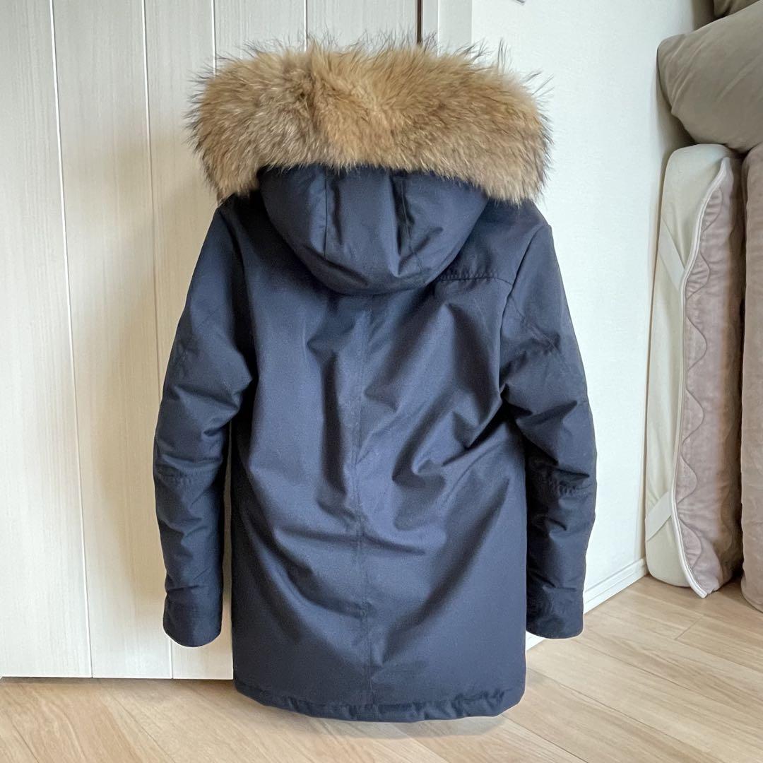 【美品】ピレネックス アヌシー M ネイビー ファー