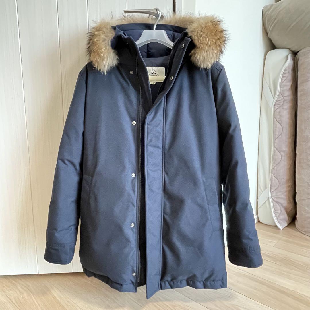 【美品】ピレネックス アヌシー M ネイビー ファー
