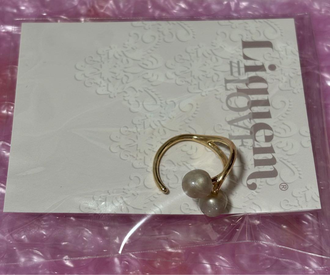 【通販激安】 新品未使用品】=LOVE 大谷 Liquem チェリーリング ラフォーレ アクセサリー