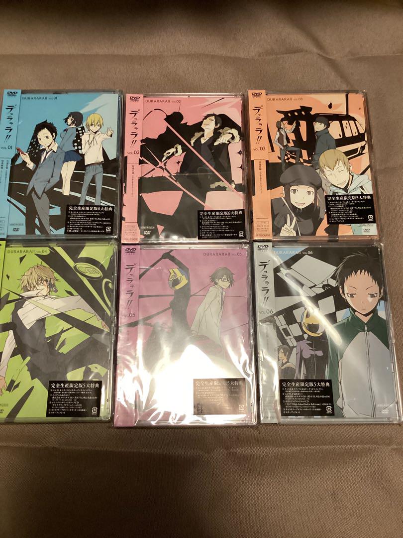 デュラララ！！DVD全巻セット書き下ろし外伝小説【みんなはなかよし1-13】付き