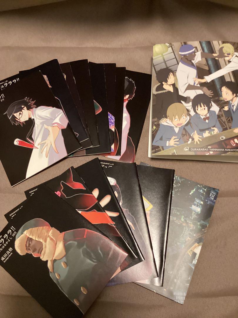 デュラララ！！DVD全巻セット書き下ろし外伝小説【みんなはなかよし1-13】付き