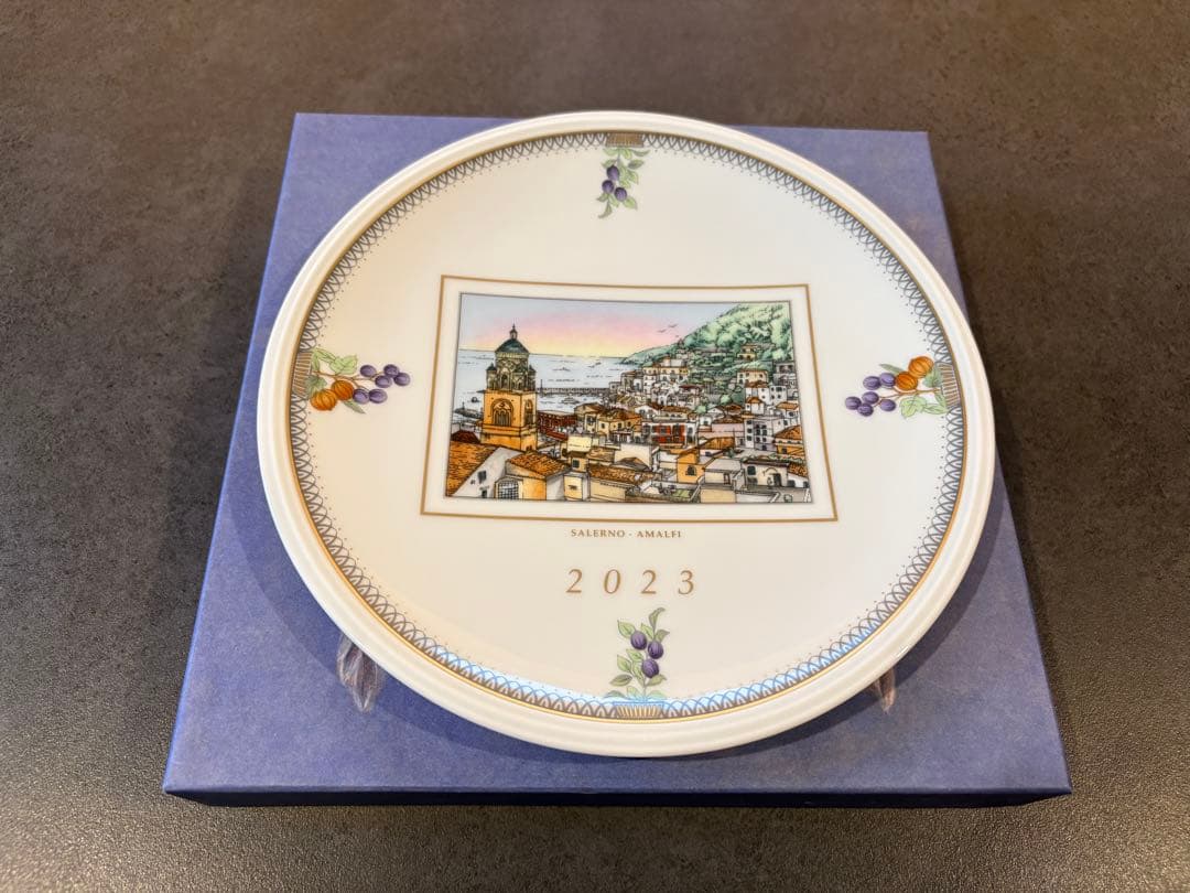 GINORI 1735 風景画皿 アマルフィGinori 1735