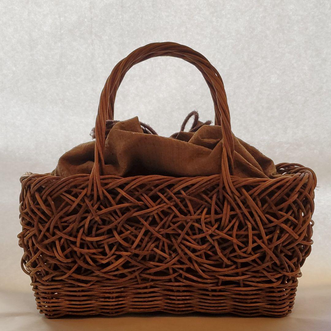 アケビ乱れ編み手提げバック aljaser.com.bh