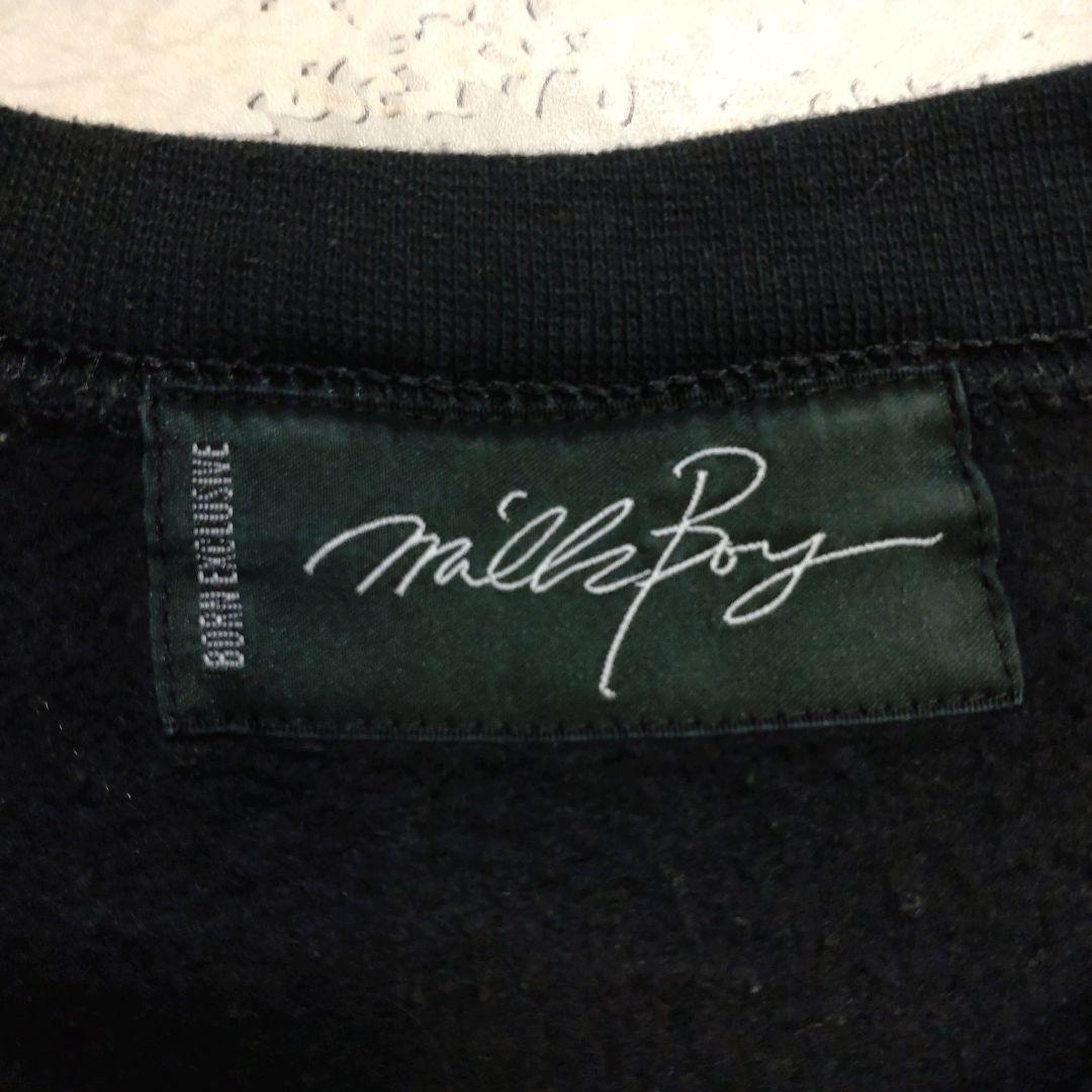 MILKBOY　ミルクボーイ ハンバーガースウェット　ビッグシルエット！