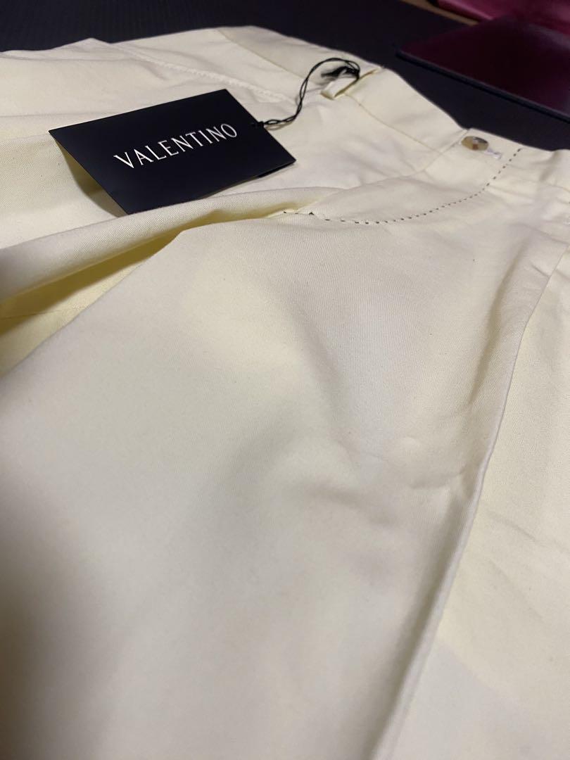 新品！！VALENTINOヴァレンティノ◇イタリア製◇メンズセンタープレスパンツ