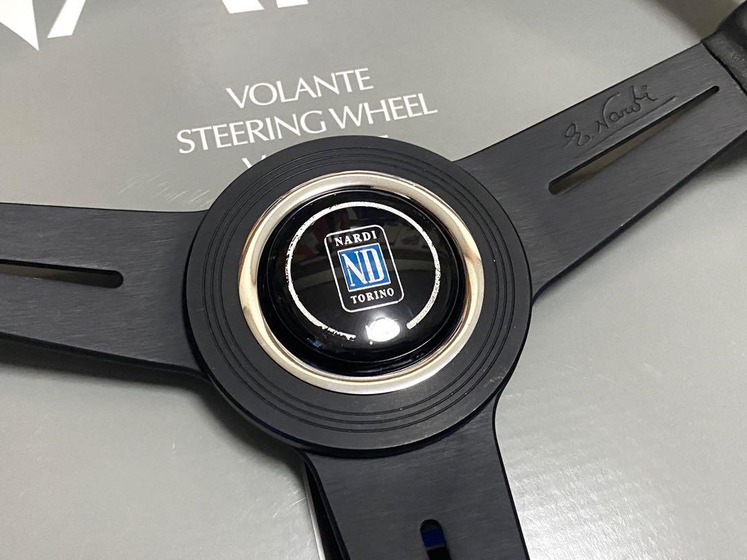 【NARDI】レザーステアリング　36Φ 【ナルディ】即決大歓迎